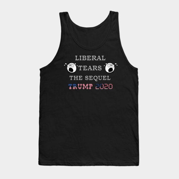 Liberal Tears Tank Top by Politics and Puppies